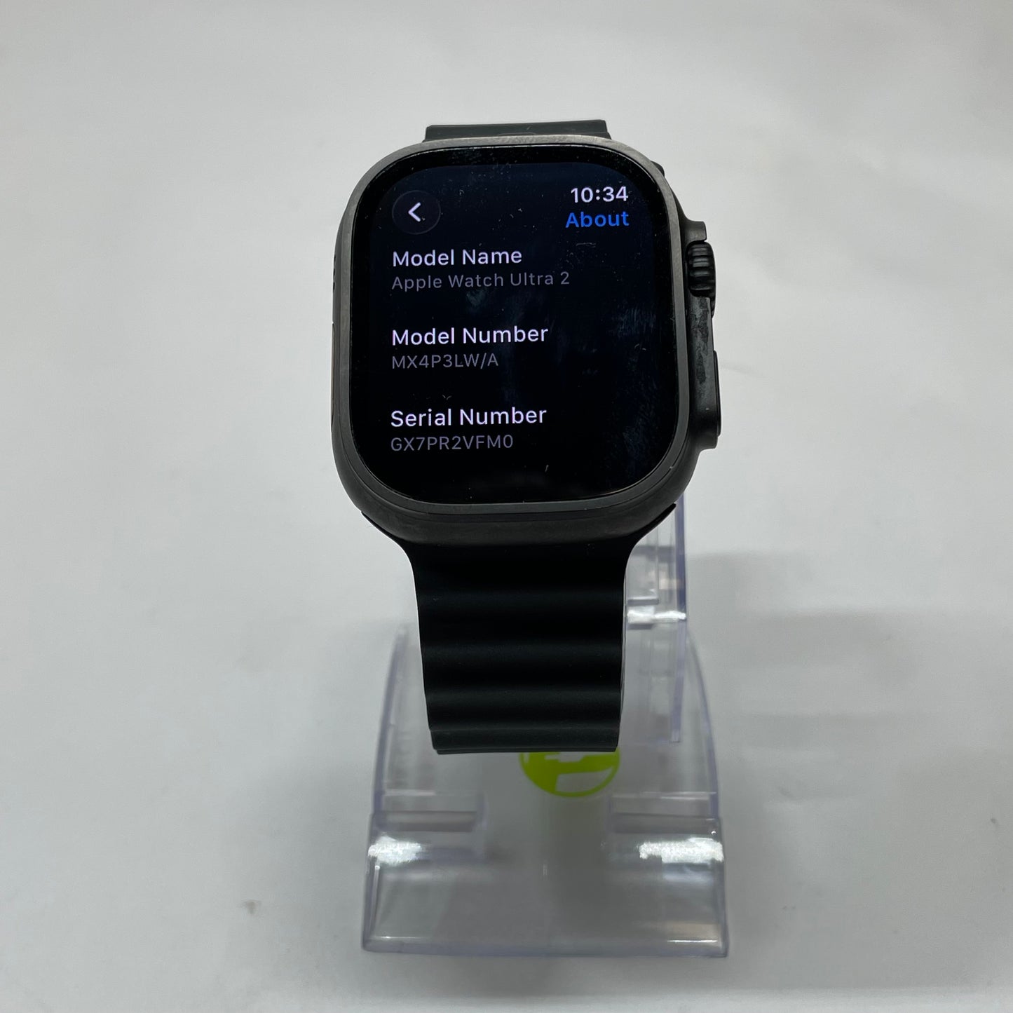 Unlocked Apple Watch Ultra 2 49MM Black Titanium Black Alpine Loop MX4P3LW/A