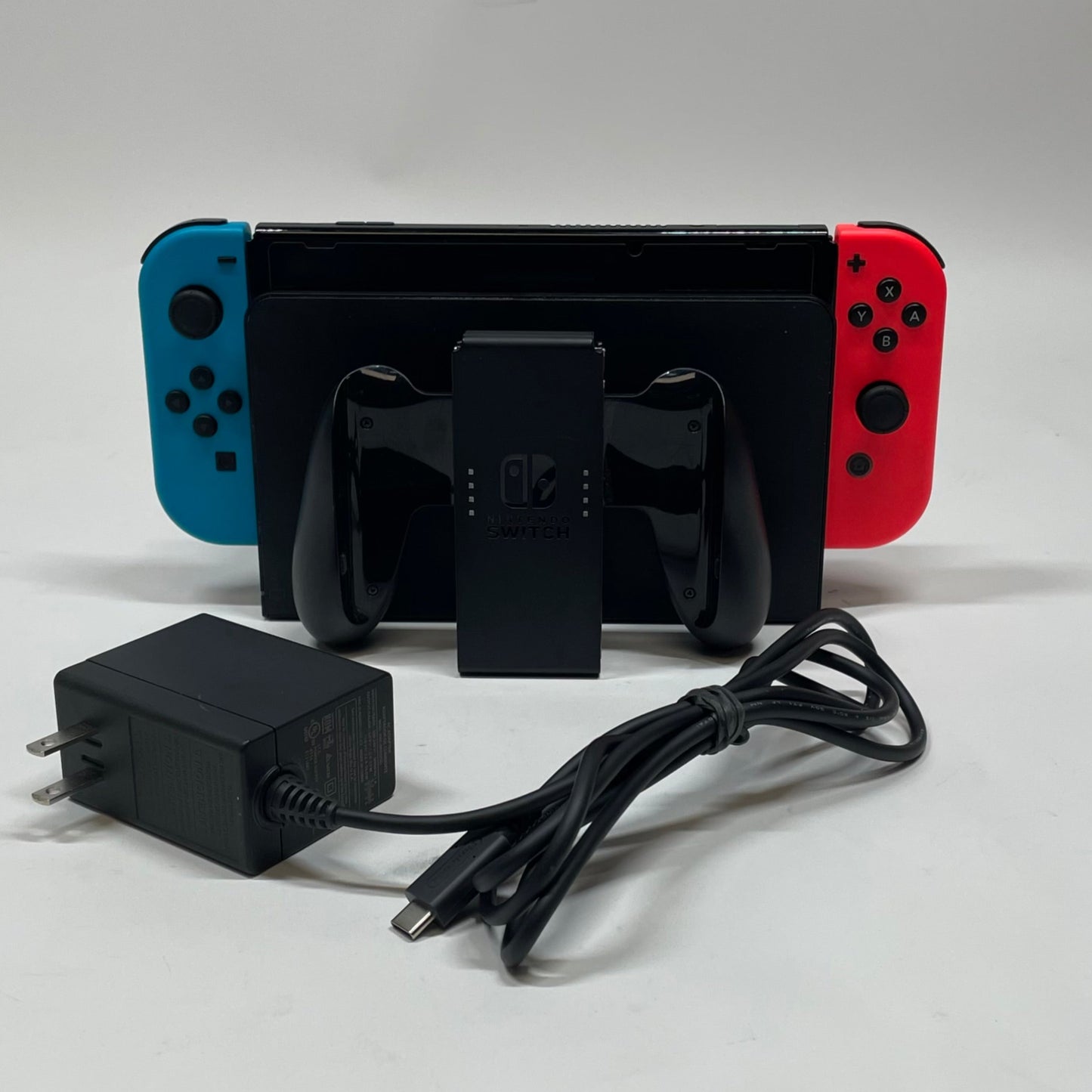 Nintendo Switch OLED Video Game Console HEG-001 Red/Blue