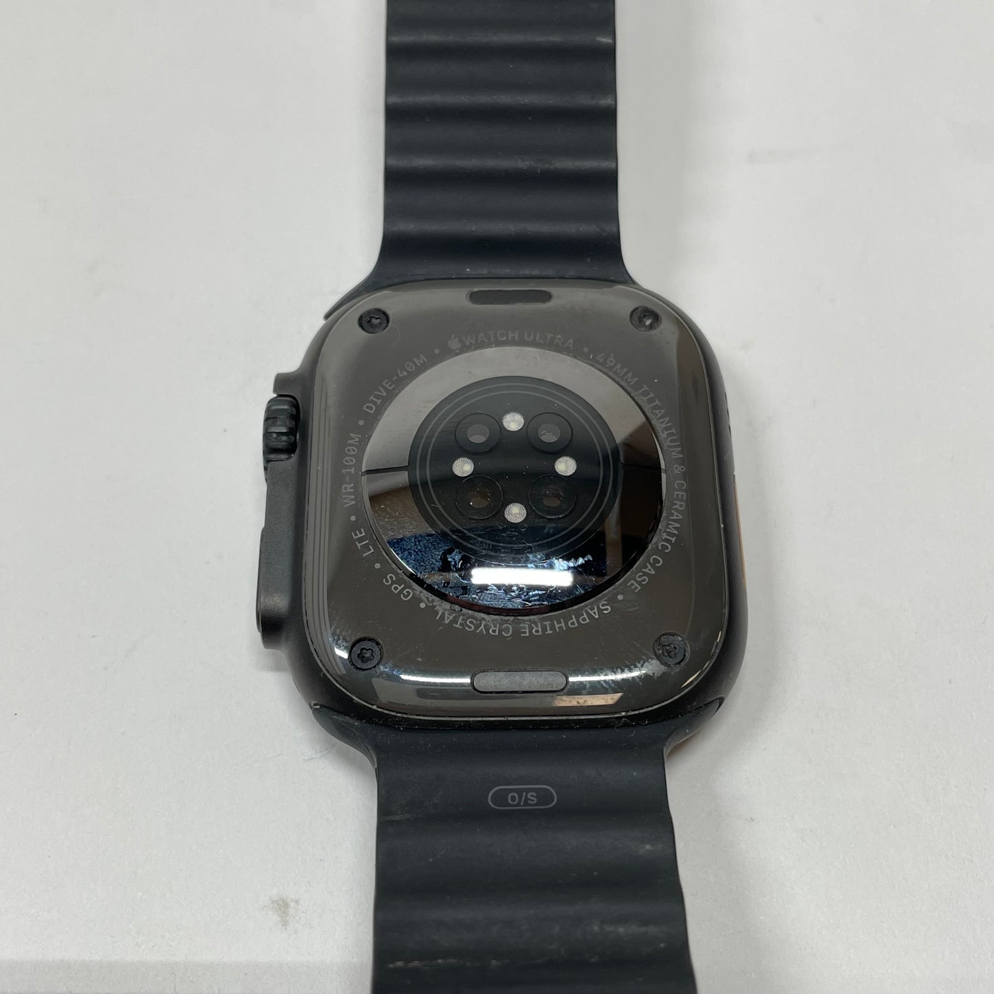 Unlocked Apple Watch Ultra 2 49MM Black Titanium Black Alpine Loop   MX4P3LW/A