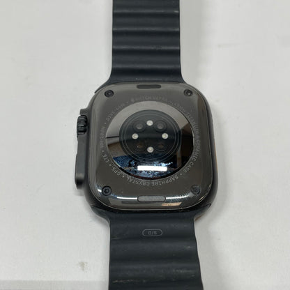 Unlocked Apple Watch Ultra 2 49MM Black Titanium Black Alpine Loop   MX4P3LW/A