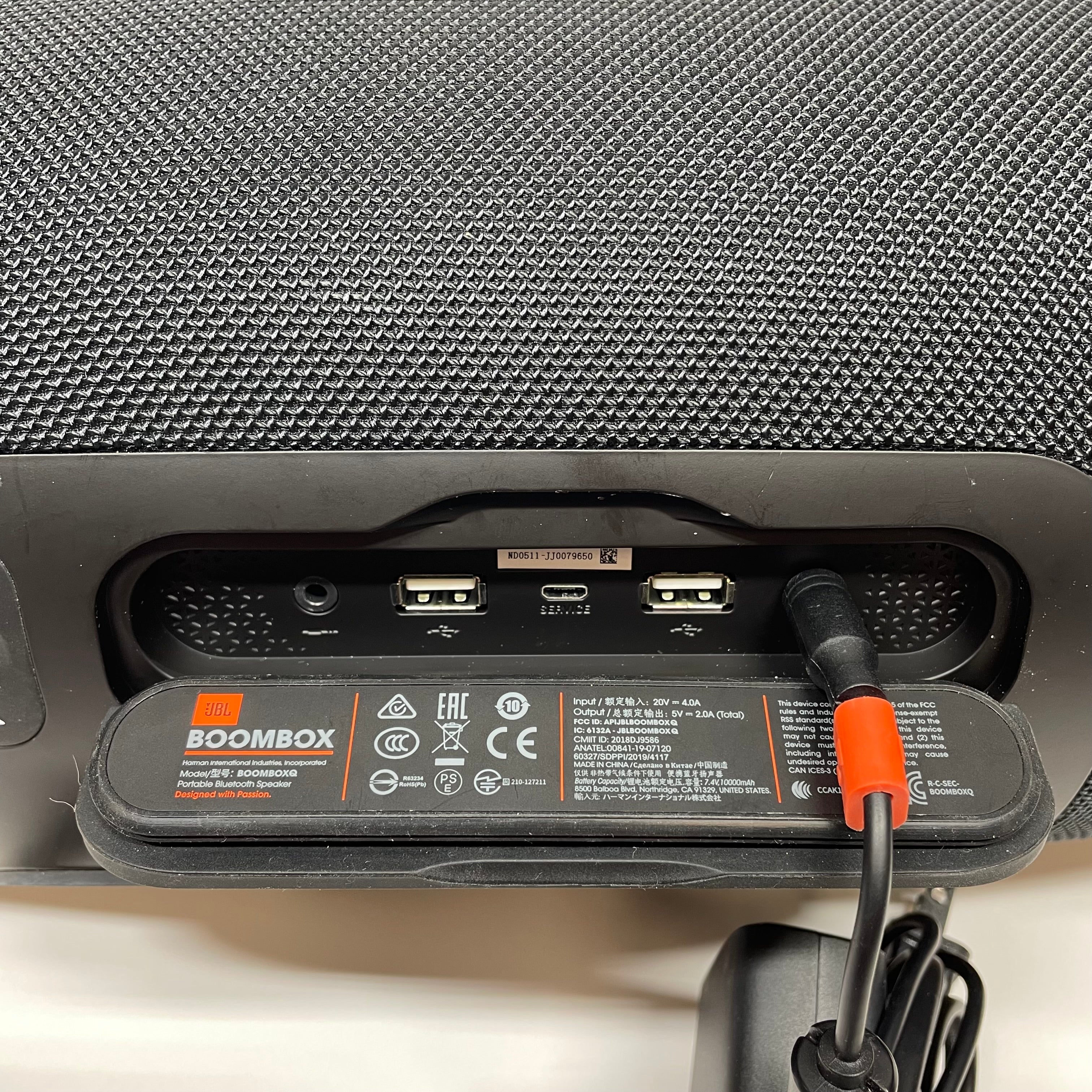 JBL Boombox Portable Waterproof Bluetooth Speaker Black