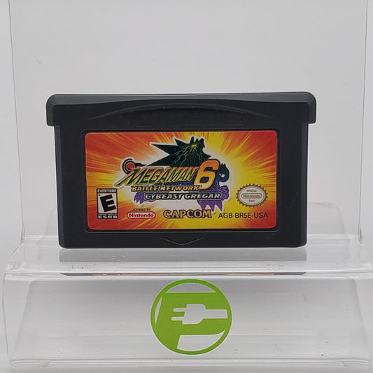 Mega Man Battle Network 6 Cybeast Gregar (Nintendo GameBoy GBA, 2006) Cart Only