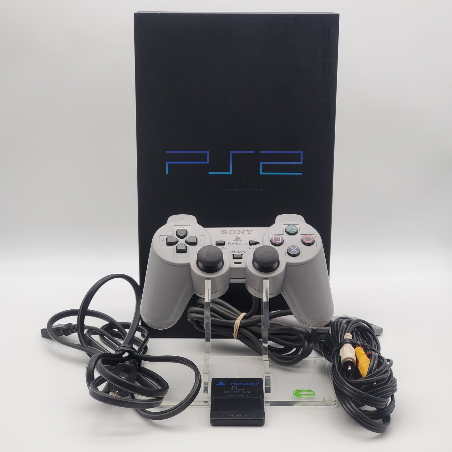 Sony PlayStation 2 PS2 8MB Black Console Gaming System SCPH-35001