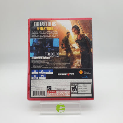 The Last of Us Remastered (Sony PlayStation 4 PS4, 2014)