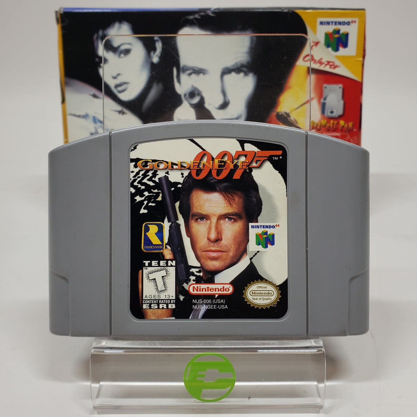 007 GoldenEye (Nintendo 64 N64, 1997) With Box