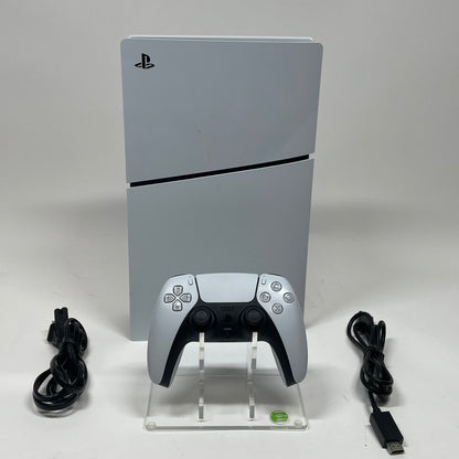 Sony PlayStation 5 Slim Digital Edition 1TB White Console Gaming System CFI-2015