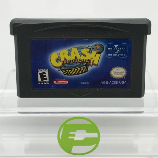 Crash Bandicoot 2 N-tranced (Nintendo GameBoy Advance, 2003) Cartridge Only