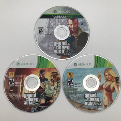 Grand Theft Auto IV + V Bundle (Disc only)