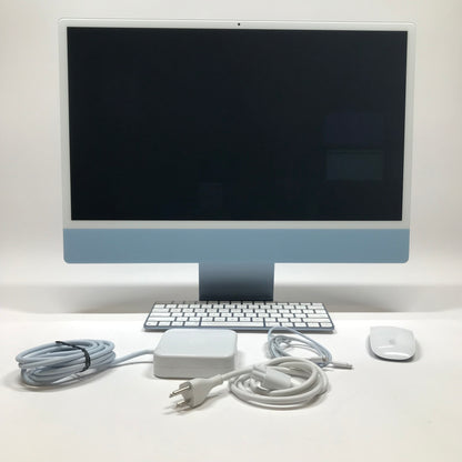 2021 Apple iMac 24" M1 3.2GHz 8GB RAM 256GB SSD Blue A2439