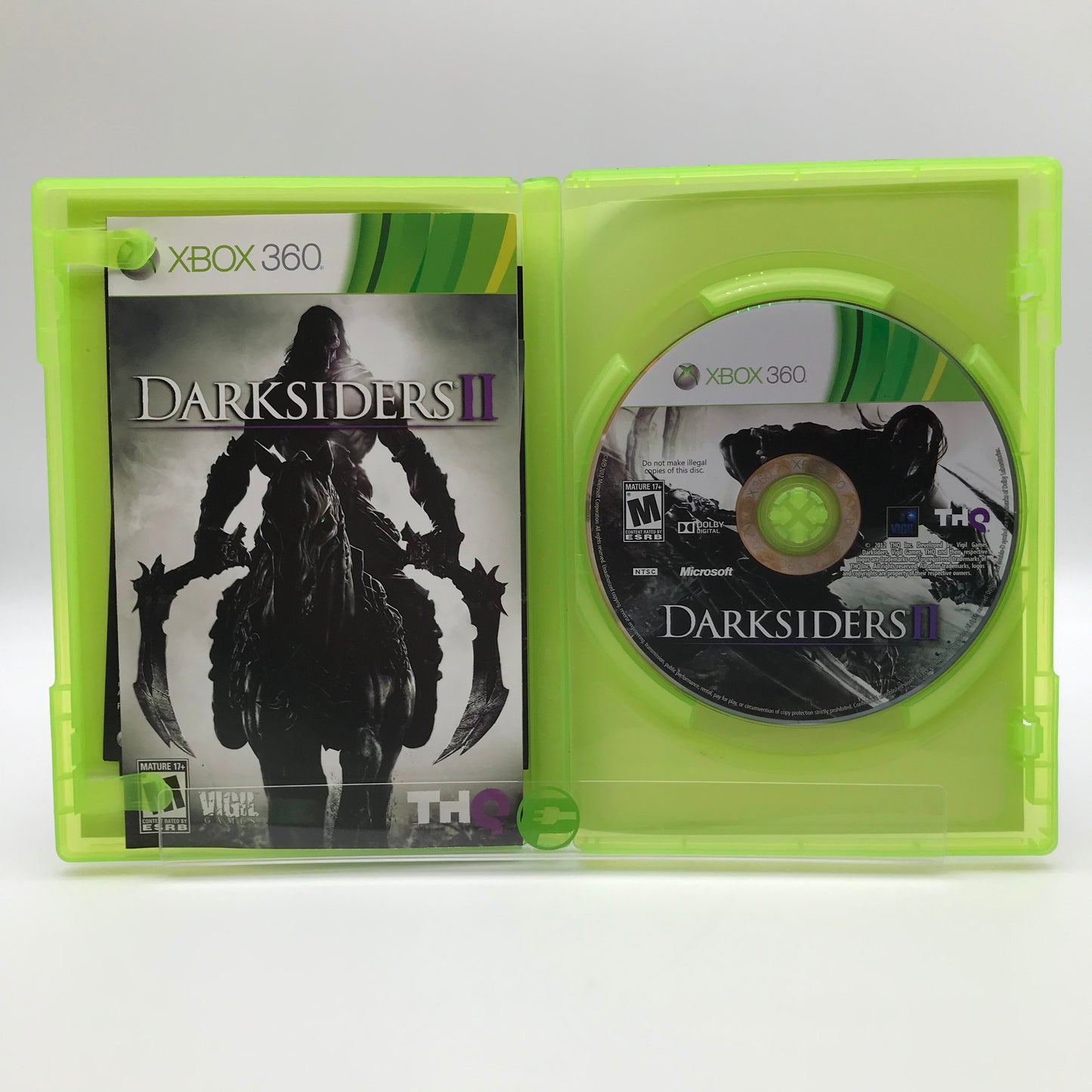 Lot of 2 Microsoft Xbox One, Xbox 360 Games Darksiders Bundle