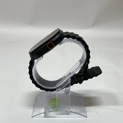 Unlocked Apple Watch Ultra 2 49MM Black Titanium Black Alpine Loop   MX4P3LW/A