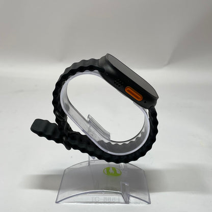 Unlocked Apple Watch Ultra 2 49MM Black Titanium Black Alpine Loop   MX4P3LW/A