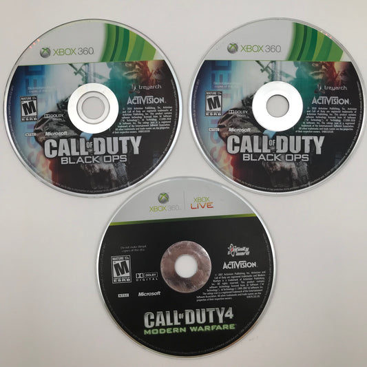 Call of Duty 4: Modern Warfare +Black Ops (Disc Only)