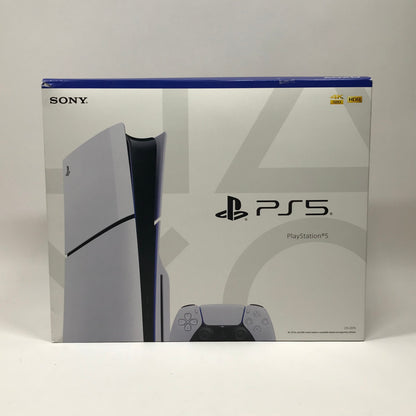 Sony PlayStation 5 Slim Disc Edition PS5 1TB White Console System CFI-2015