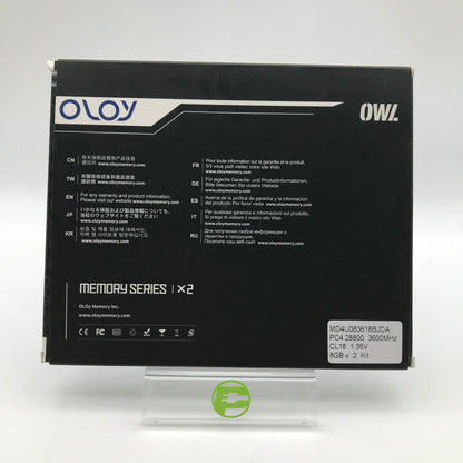 OLOy Owl 16GB (2x8GB) DDR4 3600MHz CL18 Gaming RAM