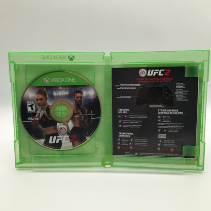 Lot of 2 Microsoft Xbox One Games, UFC 2 & UFC 3