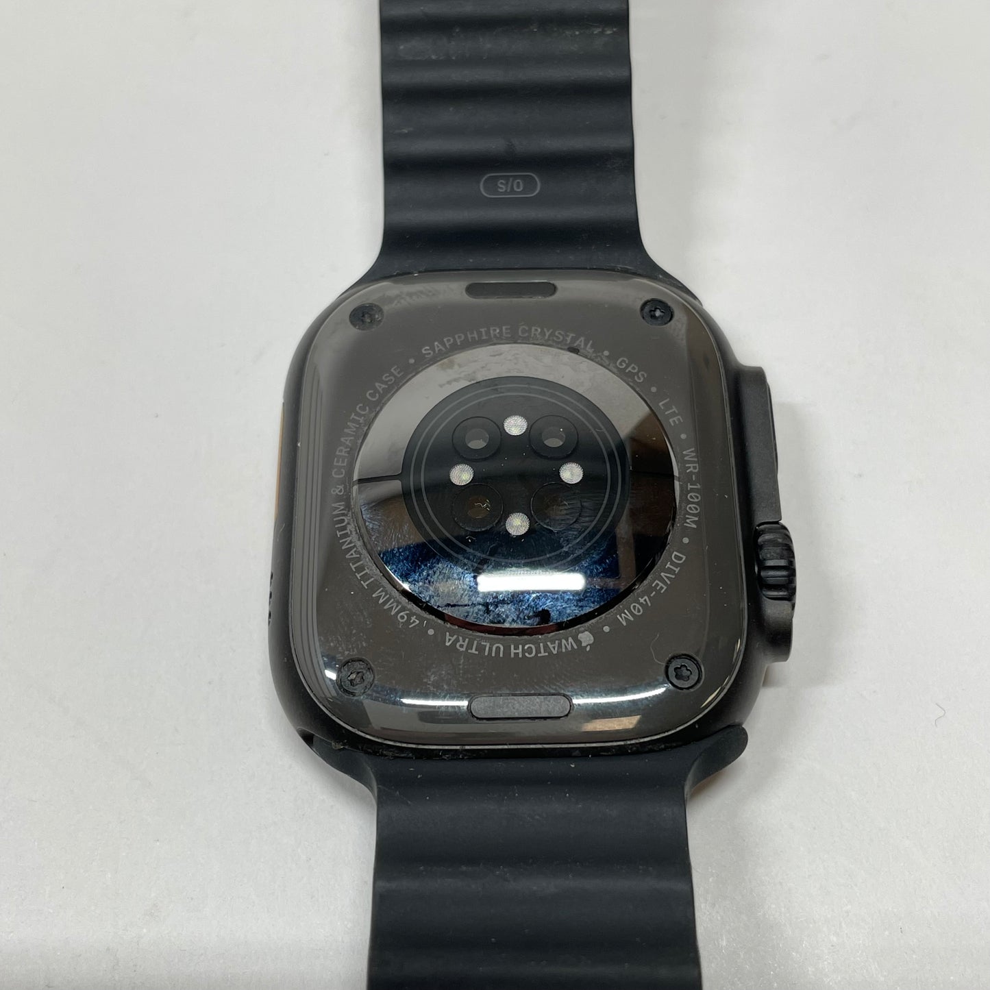 Unlocked Apple Watch Ultra 2 49MM Black Titanium Black Alpine Loop   MX4P3LW/A