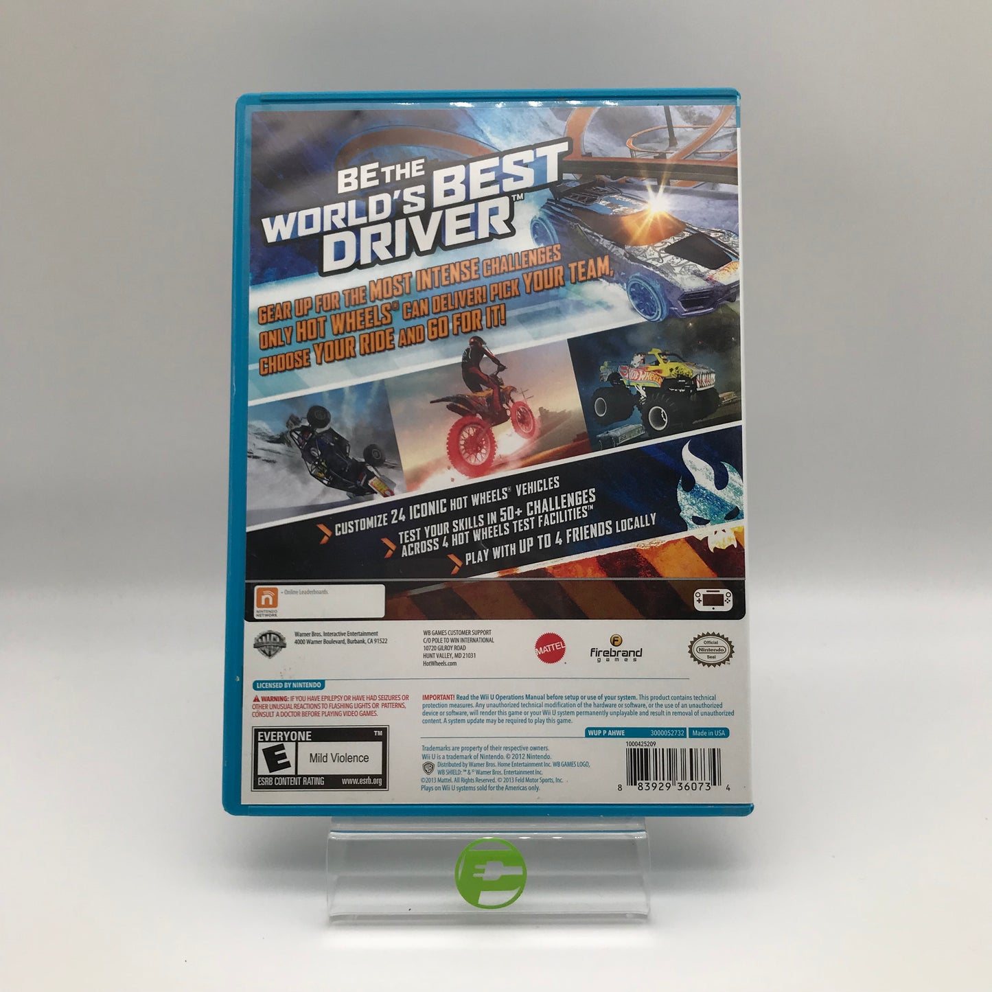 Hot Wheels: World's Best Driver (Nintendo Wii U, 2013)