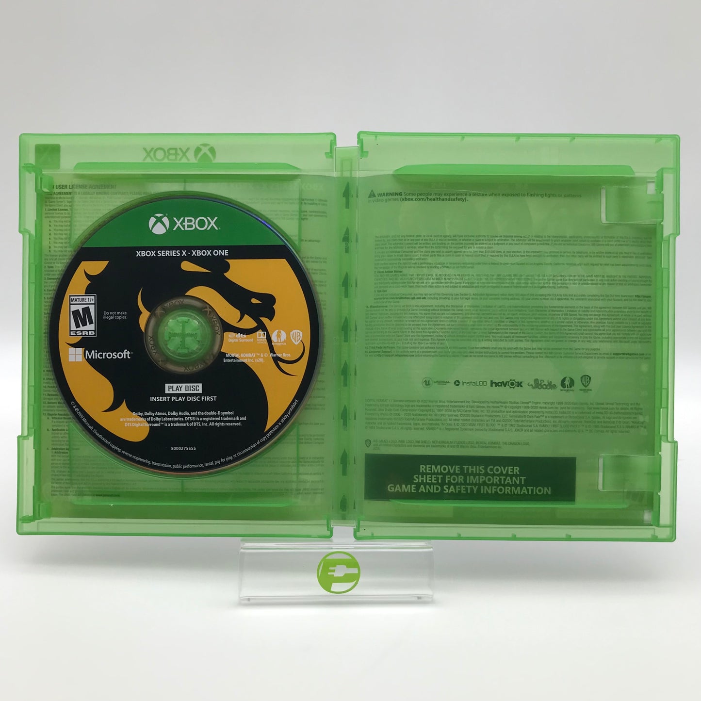 Mortal Kombat 11 Ultimate (Microsoft Xbox Series X, 2020) Missing Data Disc