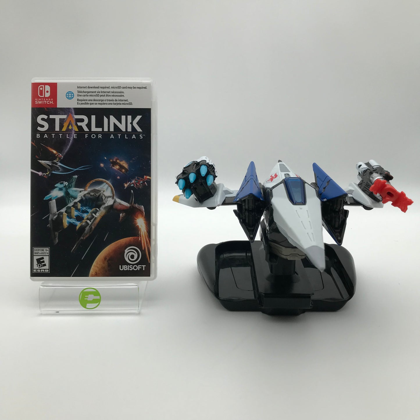 Starlink: Battle For Atlas (Nintendo Switch, 2018) With Star Fox ArWing Joycon Handle