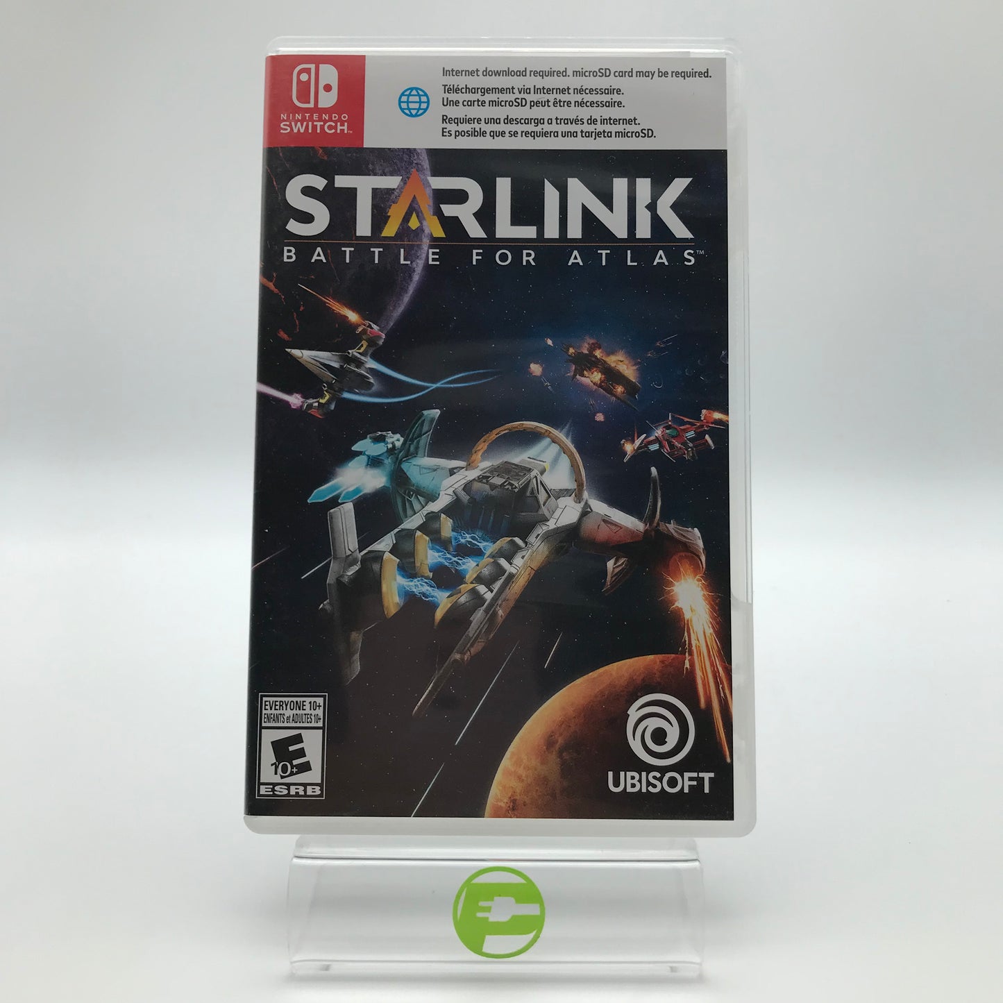 Starlink: Battle For Atlas (Nintendo Switch, 2018) With Star Fox ArWing Joycon Handle