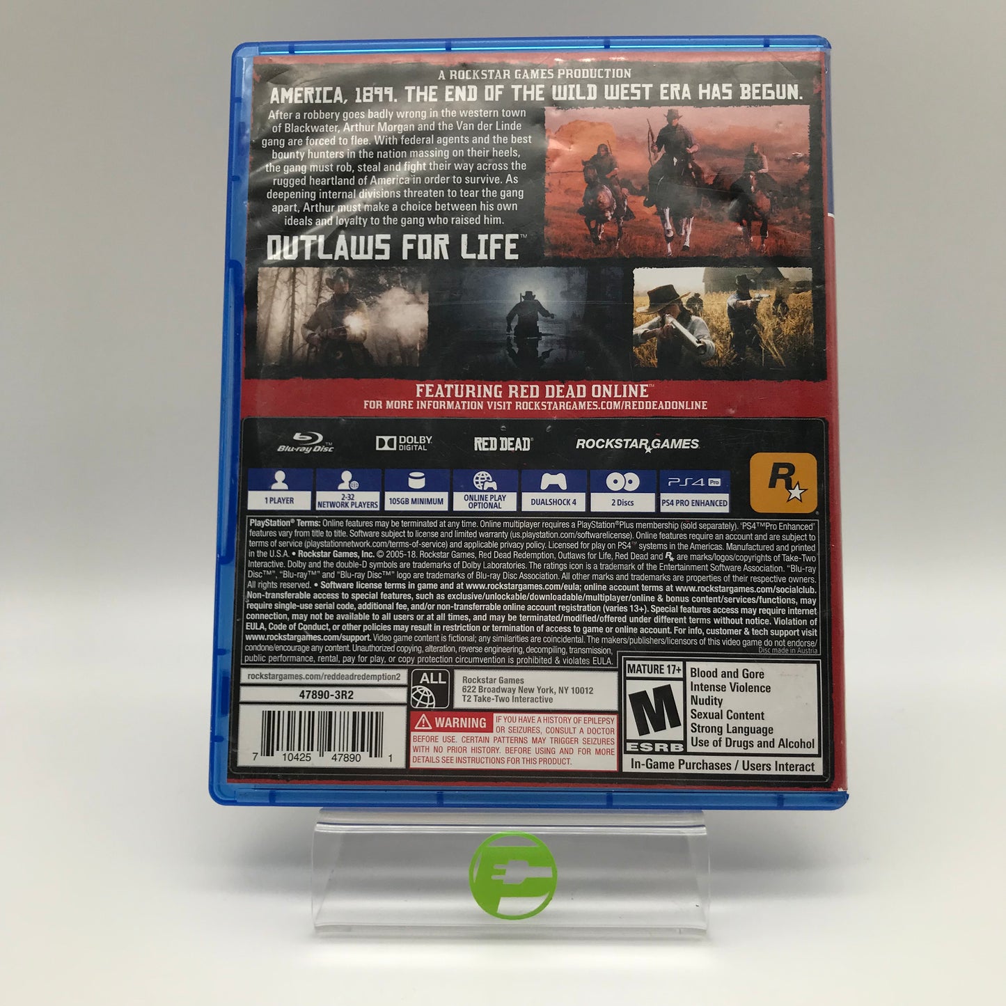Red Dead Redemption 2 (Sony PlayStation 4 PS4, 2018)